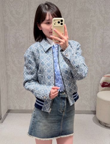 ÁO KHOÁC NỮ D R MACROCANNAGE PHOM LỬNG – TWEED PHA COTTON ĐẸP XỊN