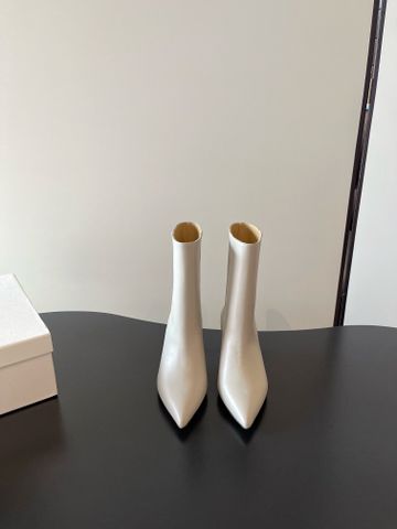 BOOT NỮ VALEN* GÓT LY RƯỢU 6.5CM – DA CỪU CO GIÃN