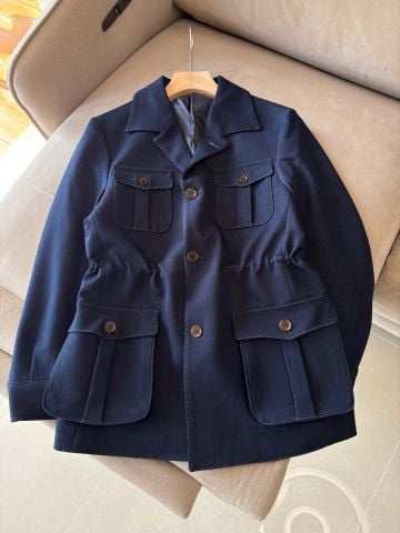 ÁO KHOÁC NAM PRD DENIM MỀM CAO CẤP – TỐI GIẢN SANG TRỌNG, PHOM LỊCH LÃM