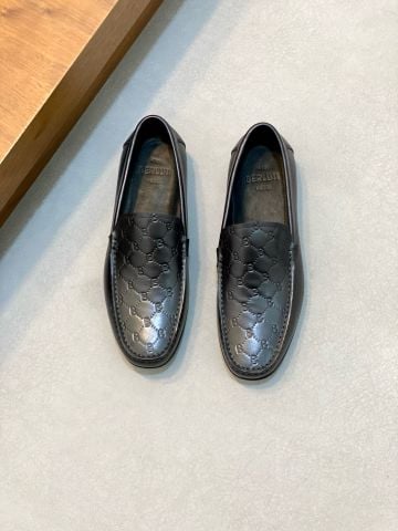 Giày moccasin nam Berlut*i da bê Ý thủ công, nâng tầm phong thái quý ông