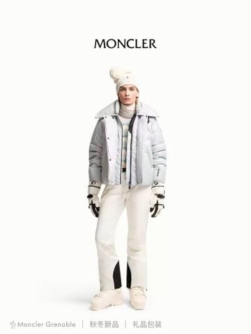 ÁO KHOÁC PHẢN QUANG NỮ MONC* DÁNG JACKET CỔ LẬT SIÊU NHẸ