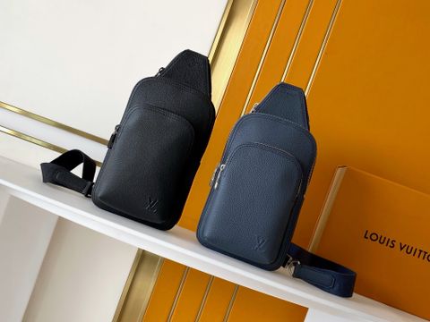 TÚI ĐEO CHÉO UNISEX L V AEROGRAM DÁNG SLING KHỎE KHOẮN