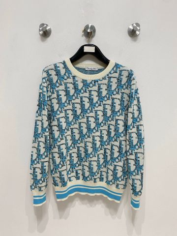 ÁO LEN UNISEX DR HỌA TIẾT JACQUARD SIGNATURE – FORM RỘNG THOẢI MÁI