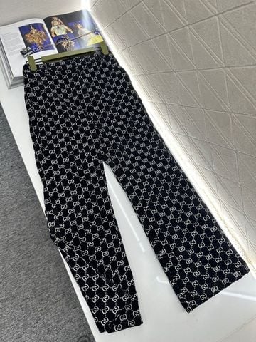 SET VEST NỮ GC JACQUARD MONOGRAM LẬT VE SẮC NÉT ÉT