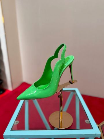 GIÀY CAO GÓT NỮ LBT 10.5CM DA BÓNG TOÀN MÀU MŨI NHỌN THANH MẢNH SIÊU SANG