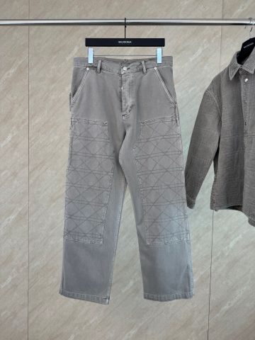 QUẦN NAM DR COTTON TWILL CAO CẤP – THÊU HỌA TIẾT LATTICE BIỂU TƯỢNG, FORM ĐỨNG SANG