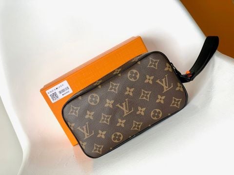 TÚI CẦM TAY UNISEX L V POCHETTE VOLGA MONOGRAM ECLIPSE – DẤU ẤN VIRGIL ABLOH, PHOM GỌN SANG & CỰC “CHẤT