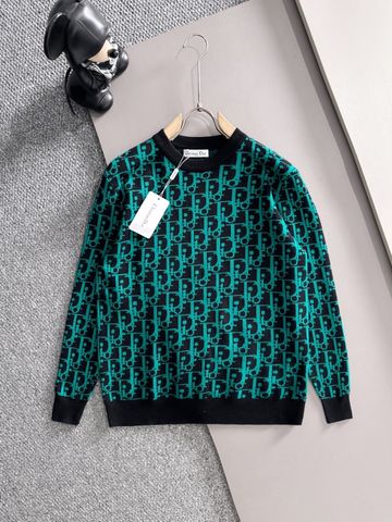 ÁO LEN DỆT KIM UNISEX DR HOẠ TIẾT MONOGRAM JACQUARD