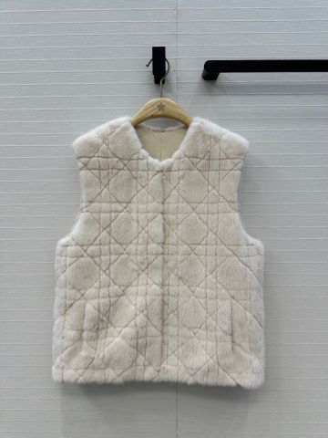 ÁO GILE LÔNG NỮ DIO VÂN CARO SANG TRỌNG bản từ Áo khoác gile Dior* hoạ tiết đai đeo đẹp độc VIP 1:1 mẫu mới