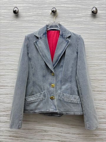 ÁO KHOÁC DÁNG VEST NỮ SCH* JEAN NÚT ĐỘC LẠ TÔN DÁNG THON