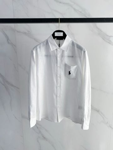 ÁO SƠ MI NAM RL PHONG CÁCH OLD MONEY – FORM ĐỨNG ĐẸP, LOGO THÊU TINH TẾ