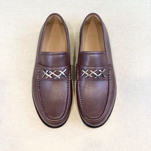 GIÀY NAM LOAFER DA BÒ  TINH XẢO – TONE XANH NỔI BẬT