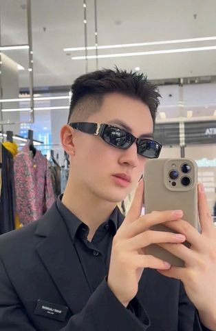 KÍNH NỮ YSL*  GỌNG MẮT MÈO ACETATE VÂN ĐỐM SANG TRỌNG
