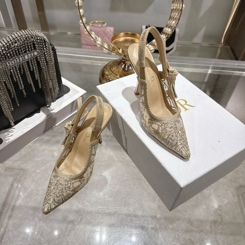 GIÀY CAO GÓT NỮ DR LƯỚI ĐÍNH ĐÁ LẤP LÁNH