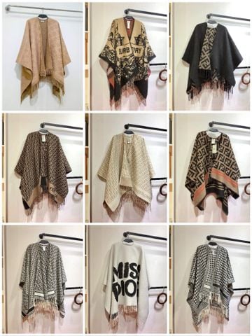 ÁO CHOÀNG UNISEX FEN* FF LEN HỌA TIẾT SANG TRỌNG