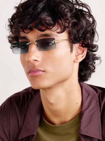 KÍNH MÁT NAM NỮ CRT PANTHÈRE KHÔNG VIỀN CHỮ NHẬT – ĐIỂM NHẤN PANTHÈRE SẮC NÉT, SANG TRỌNG