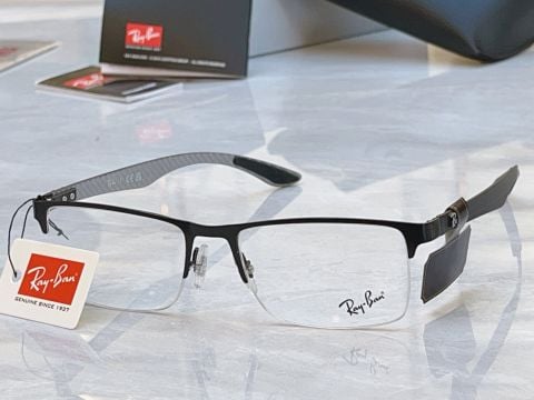 KÍNH MẮT NAM NỮ RB DÁNG NỬA VIỀN THANH MẢNH – TÔN NÉT TRÍ THỨC