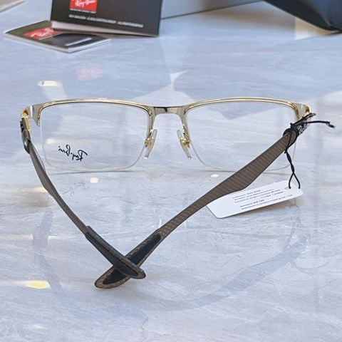 KÍNH MẮT NAM NỮ RB DÁNG NỬA VIỀN THANH MẢNH – TÔN NÉT TRÍ THỨC