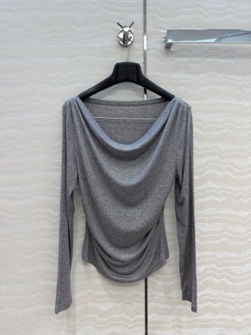 ÁO NỮ T R CỔ ĐỔ LYOCELL PHA WOOL