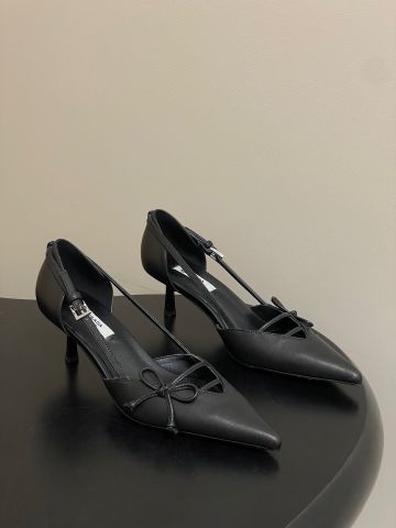 GIÀY CAO GÓT NỮ PRD MŨI NHỌN NƠ THẮT TINH XẢO – DÁNG THANH MẢNH SANG CHẢNH