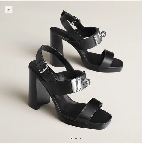 SANDAL CAO GÓT NỮ HERM* ILONA 90 KHOÁ KELLY – PHIÊN BẢN CAO CẤP HÀNG ĐẦU