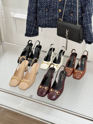 DÉP NỮ GÓT VUÔNG GC MŨI VUÔNG KHÓA MÃ HÀM GÓT 5CM THANH LỊCH