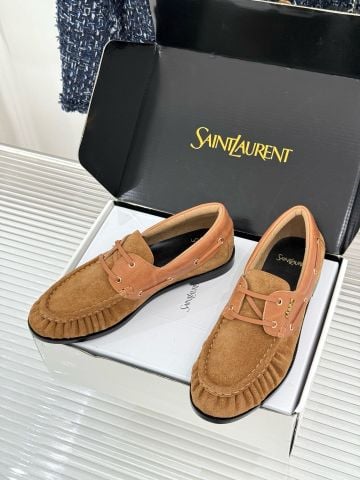 GIÀY BOAT SHOES NAM & NỮ Y S L LE LOAFER BATEAU CASSANDRE