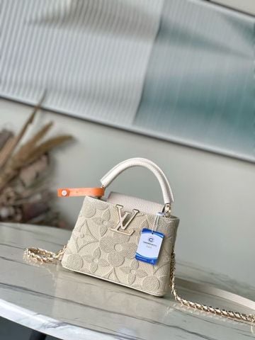 TÚI XÁCH NỮ LV* – PHIÊN BẢN MONOGRAM FLOWERS NỔI (NEW SEASON) 21cm và 27cm