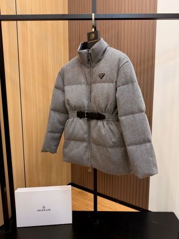 ÁO KHOÁC LÔNG VŨ NỮ TR PHOM BELTED TÔN EO