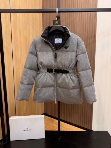 ÁO KHOÁC LÔNG VŨ NỮ TR PHOM BELTED TÔN EO