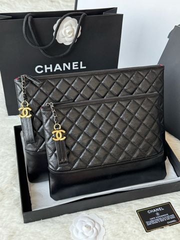 TÚI XÁCH NỮ C N GABRIELLE PHOM POUCH DA BÒ VÂN ELEPHANT CHẦN Ô KIM CƯƠNG HIỆU ỨNG CRUMPLED LEATHER