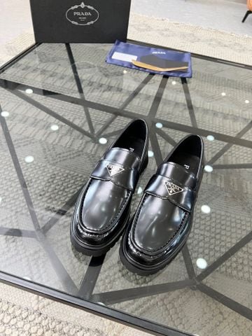 GIÀY NAM LOAFER PRD PHOM MŨI GỌN – 2 PHIÊN BẢN DA BÓNG/DA LÌ, ĐẾ DÀY TÔN DÁNG