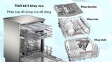 Máy Rửa Bát Bosch SMS6ECI11E Serie 6 Xuất Xứ Đức