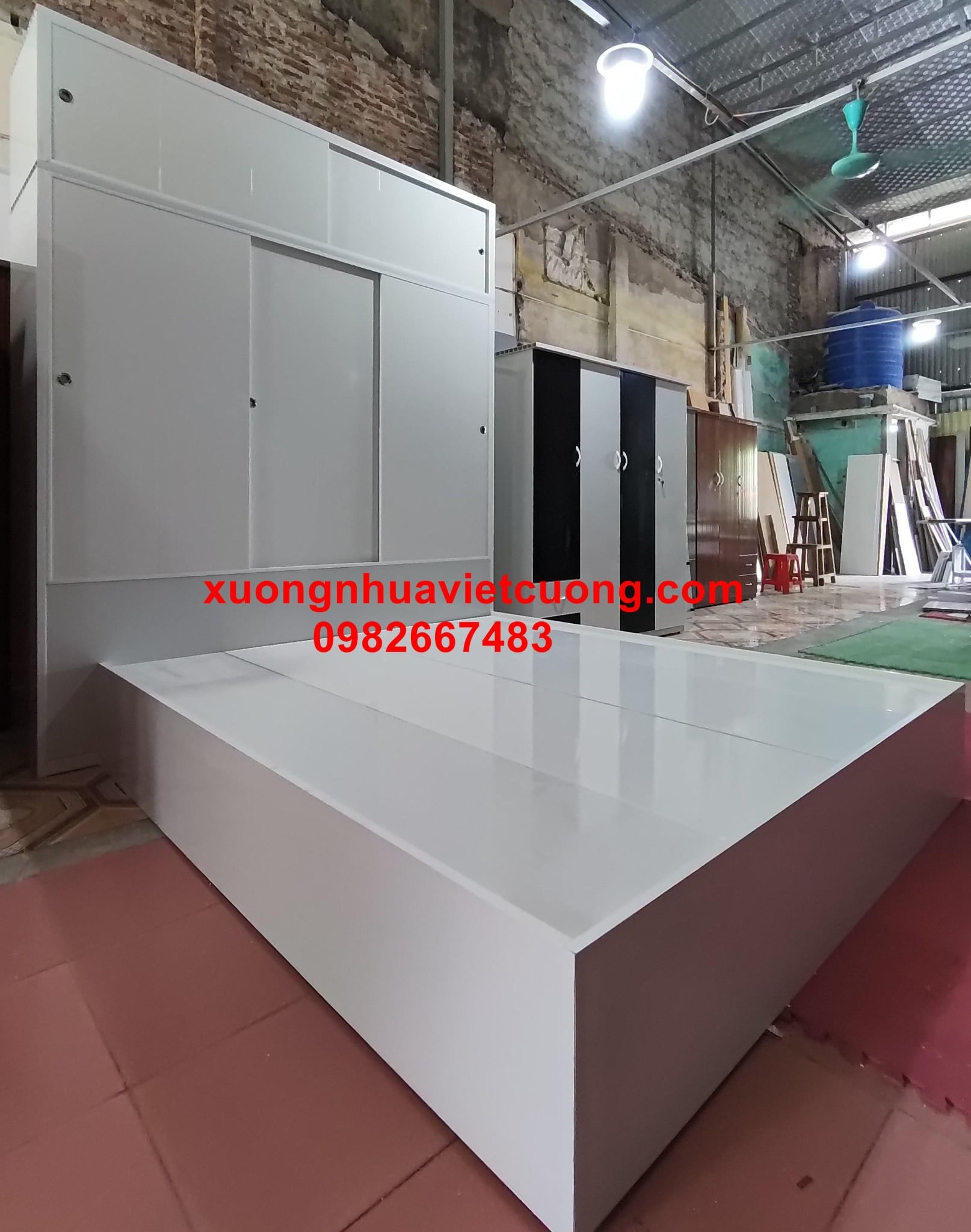 GIƯỜNG NHỰA GN128