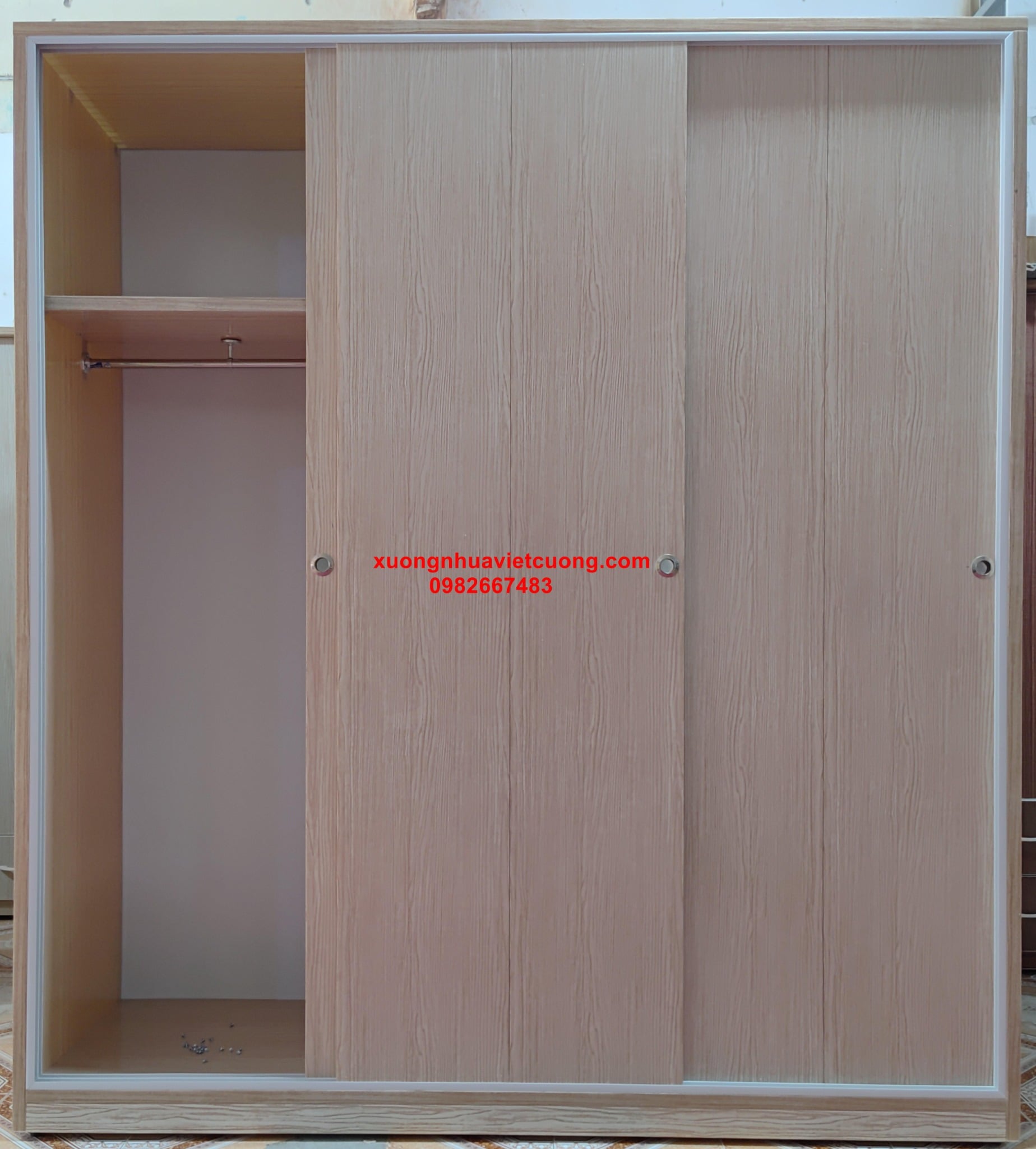 TỦ NHỰA CÁNH LÙA TCL455