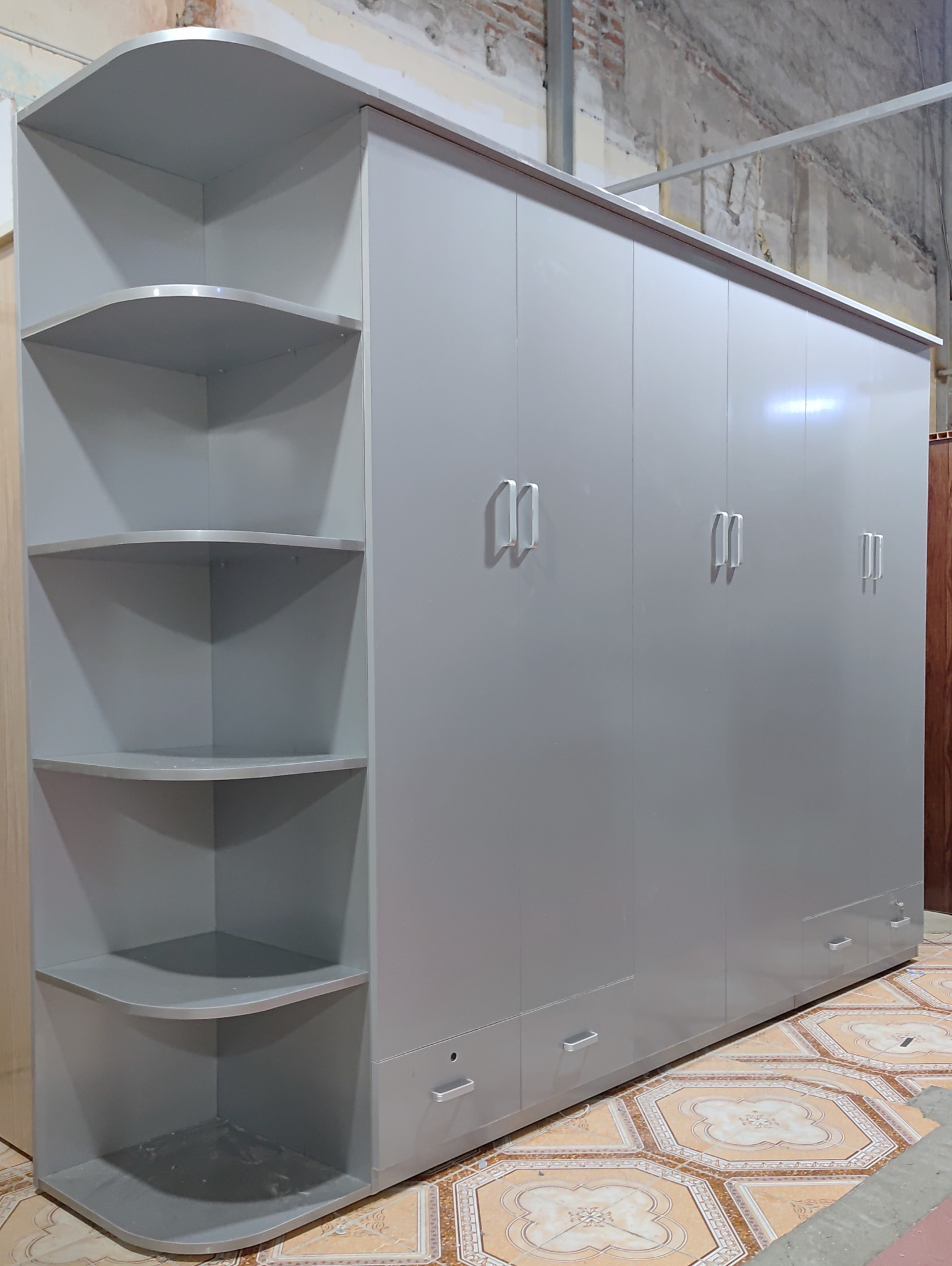 TỦ NHỰA CÓ KỆ ATT620