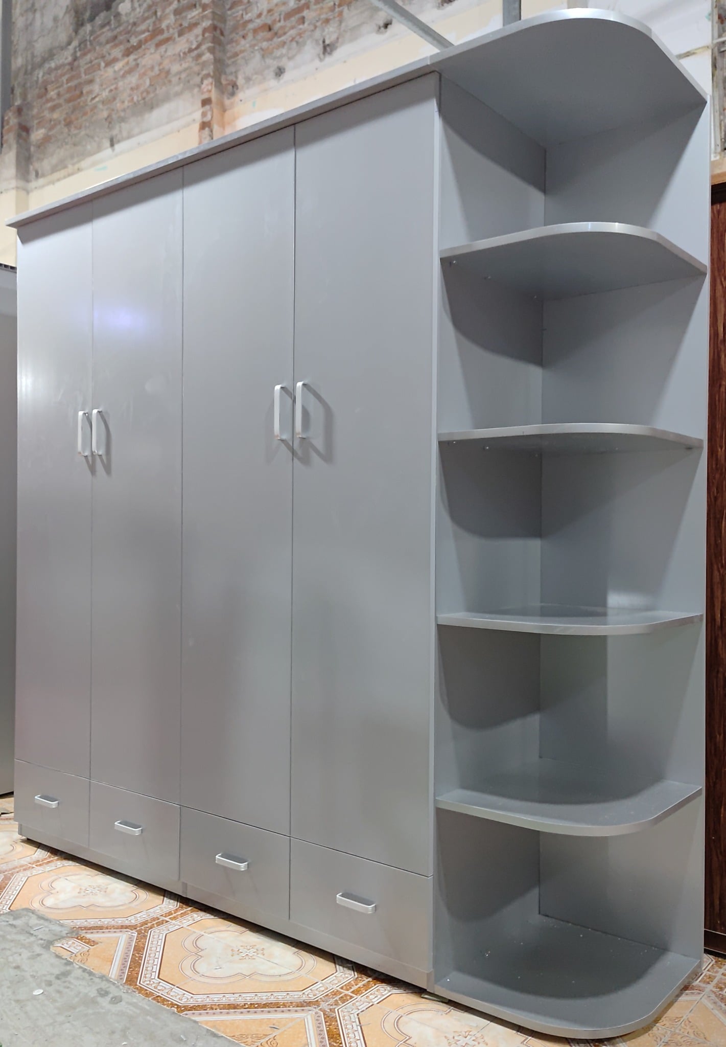 TỦ NHỰA CÓ KỆ ATT621