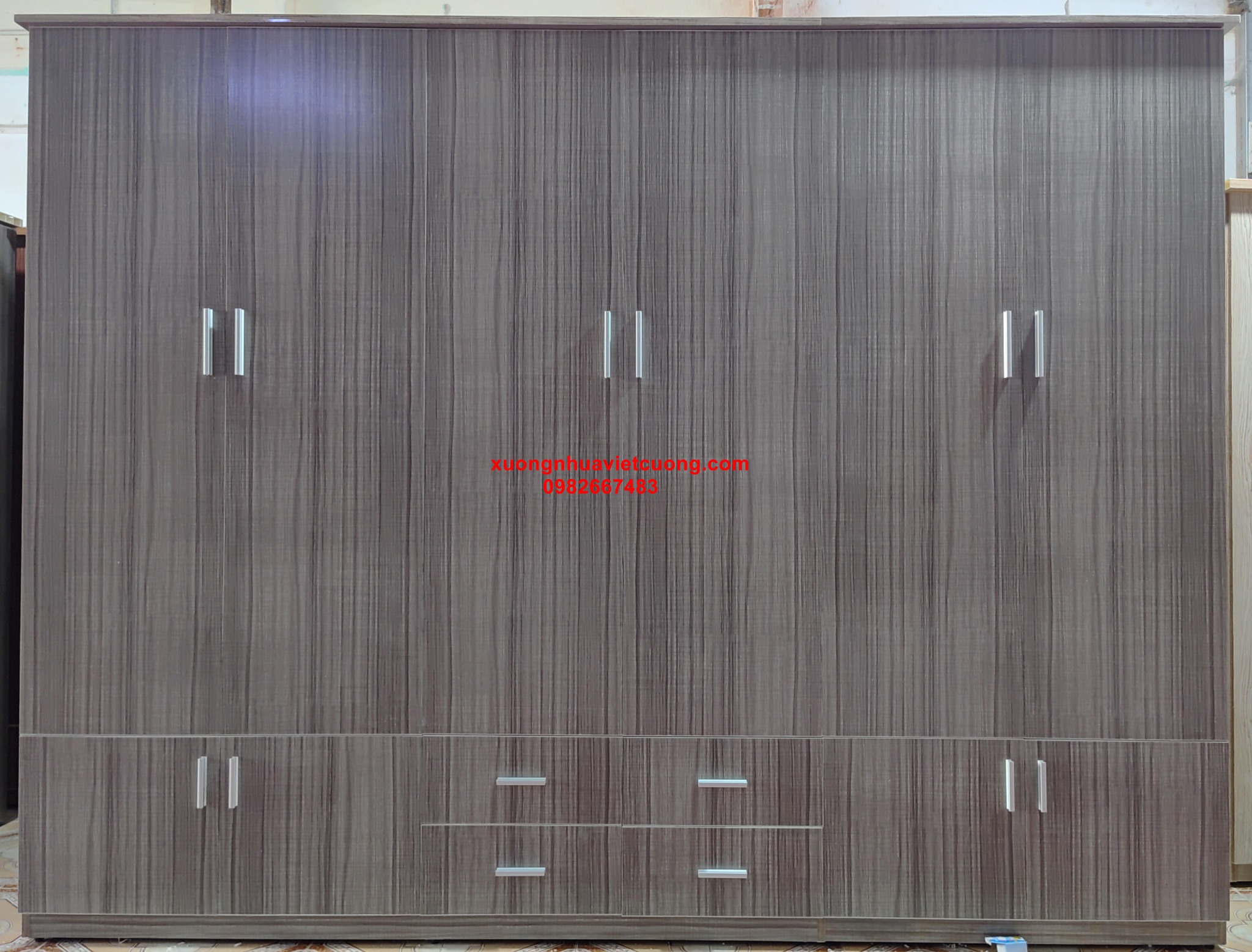 TỦ QUẦN ÁO NHỰA 6 CÁNH TA6102