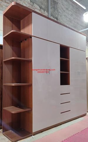  TỦ NHỰA QUẦN ÁO 6 CÁNH TA6657 