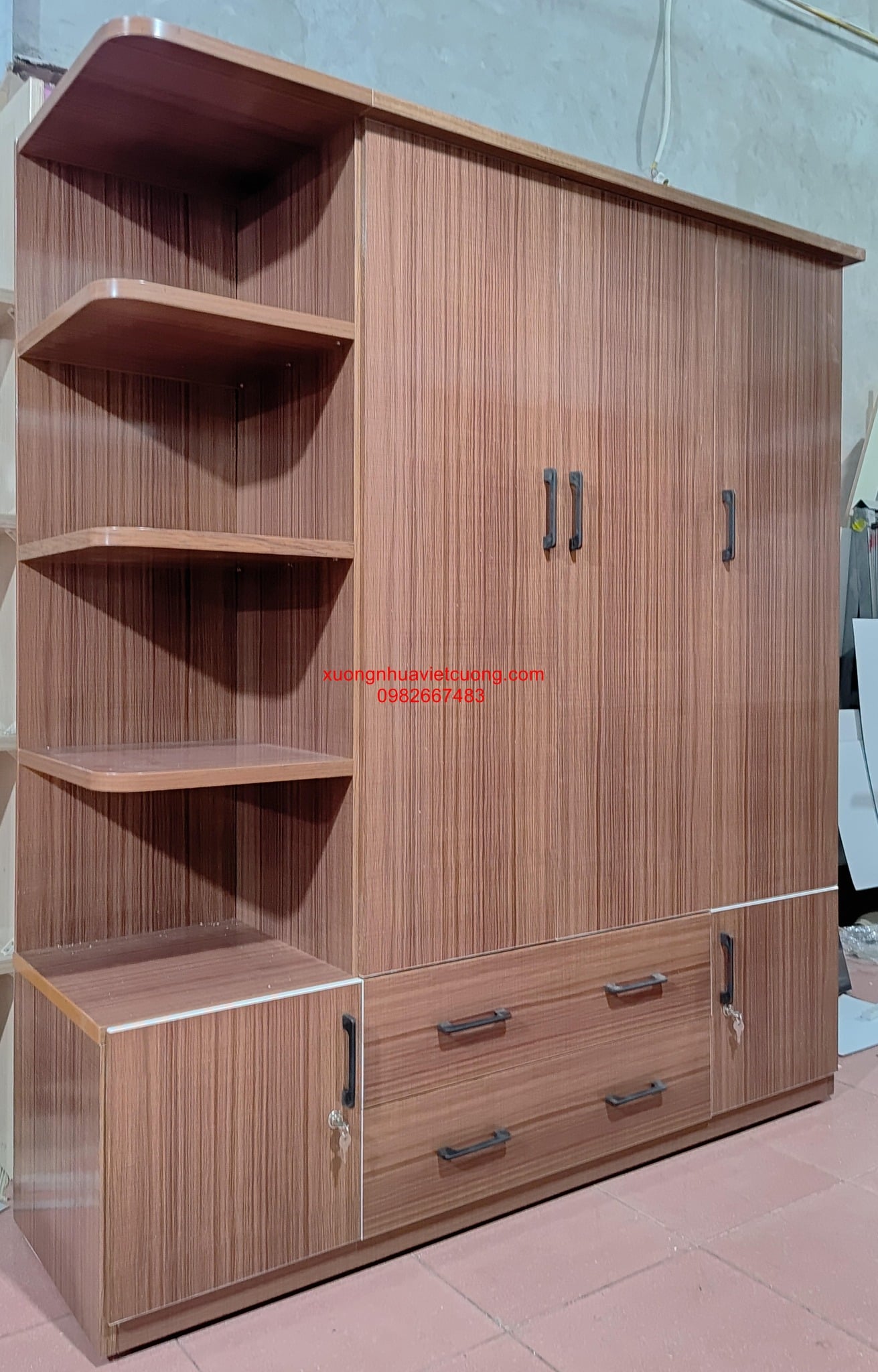 TỦ NHỰA 4 CÁNH TA4656