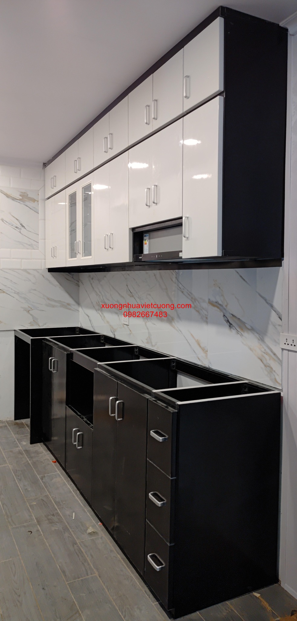 TỦ BẾP NHỰA TBN150