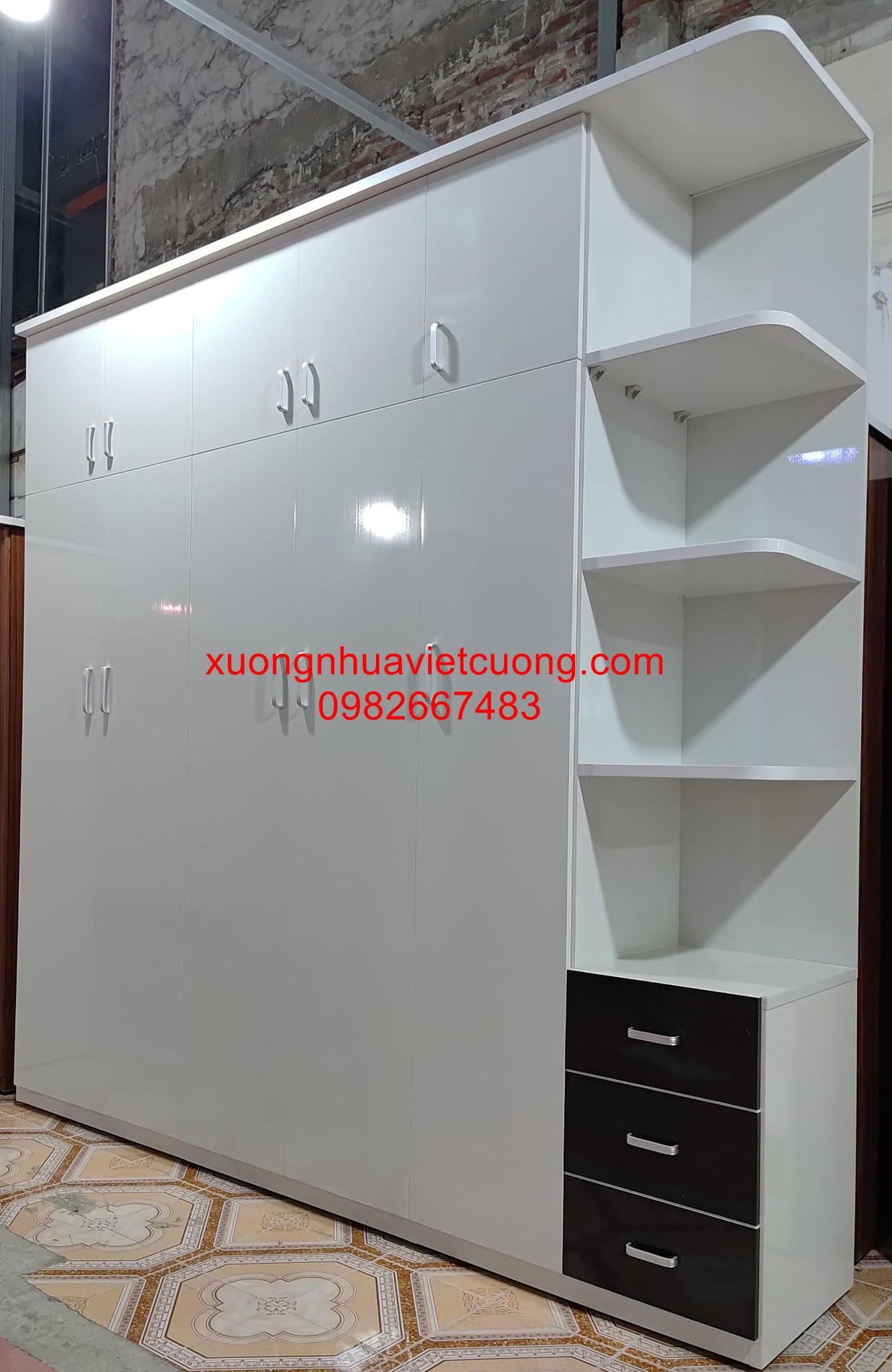 TỦ ÁO NHỰA 6 CÁNH TA6652
