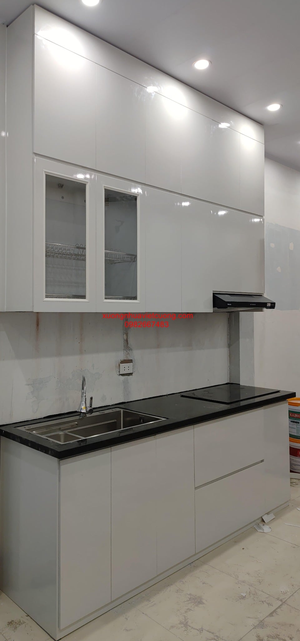 TỦ BẾP NHỰA TBN157
