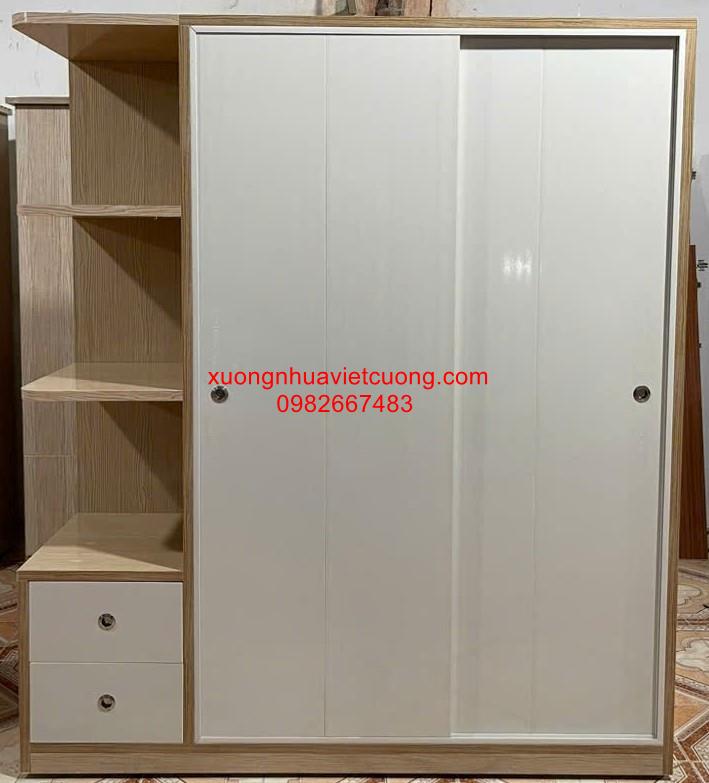 TỦ NHỰA CÁNH LÙA CÓ KỆ TCL5220
