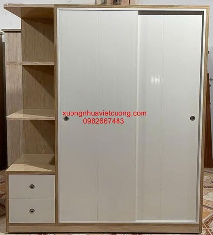  TỦ NHỰA CÁNH LÙA CÓ KỆ TCL5220 