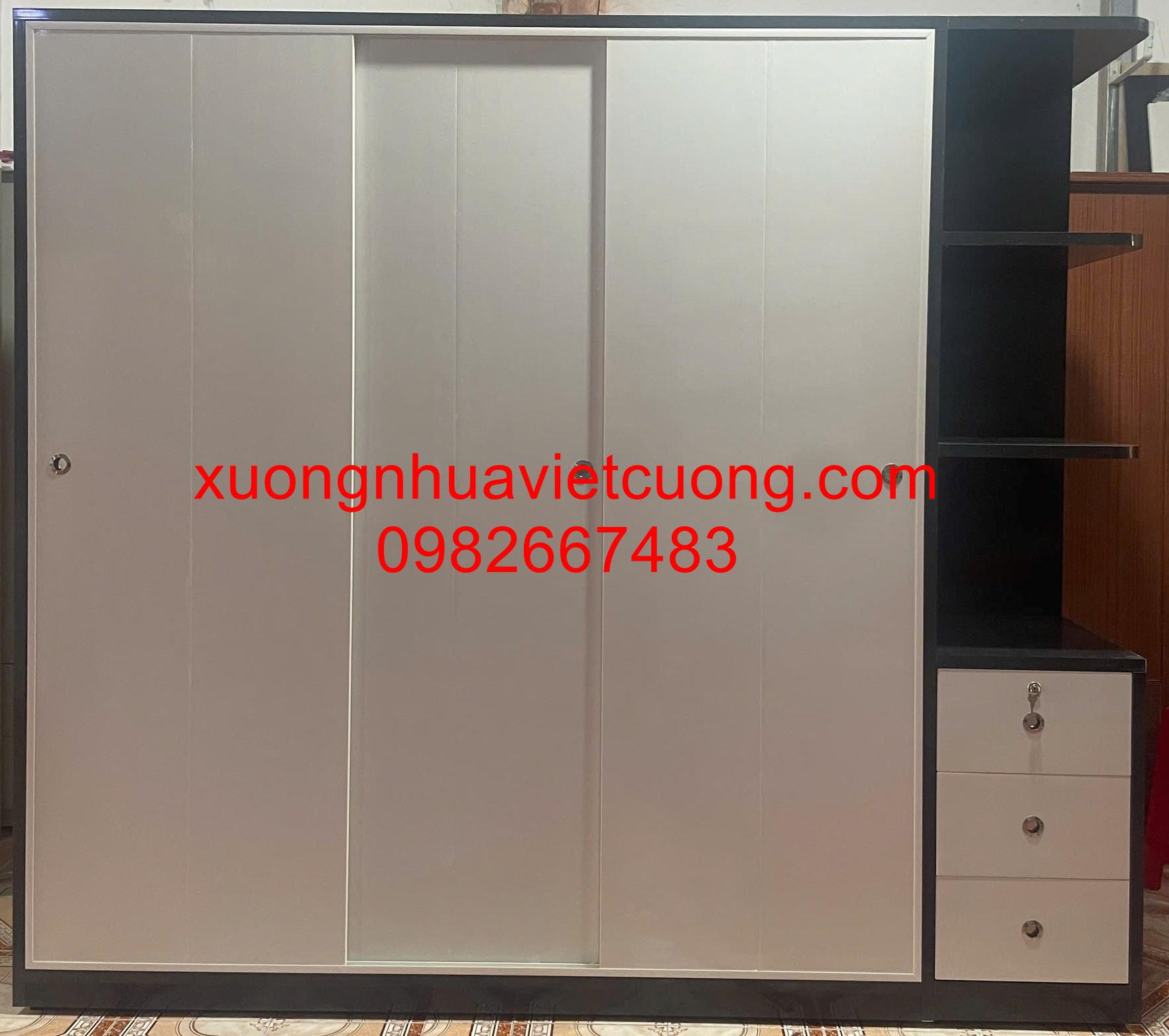 TỦ NHỰA CÁNH LÙA CÓ KỆ TCL5218