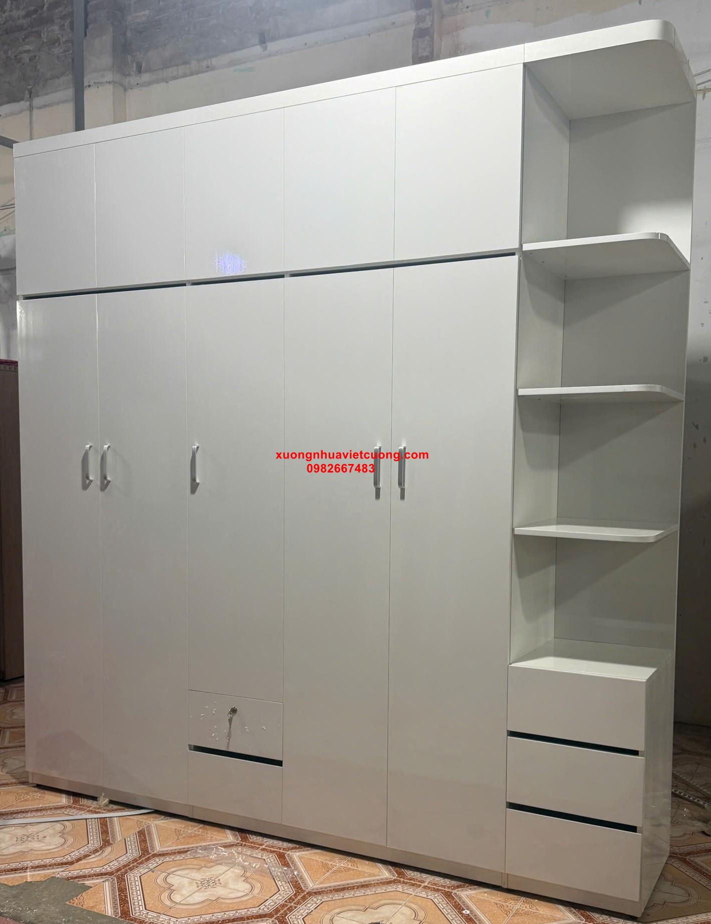TỦ ÁO NHỰA 6 CÁNH TA5215