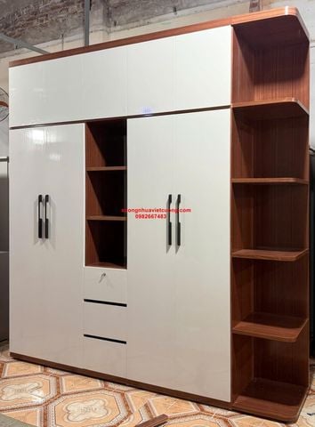  TỦ NHỰA QUẦN ÁO 6 CÁNH TA6211 