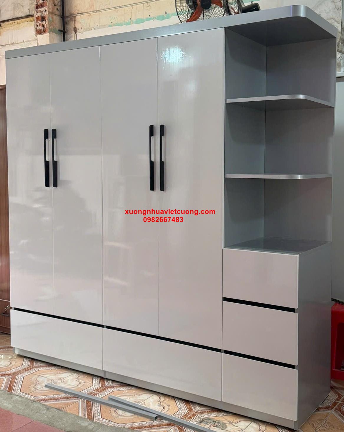 TỦ QUẦN ÁO NHỰA 5 CÁNH TA5212