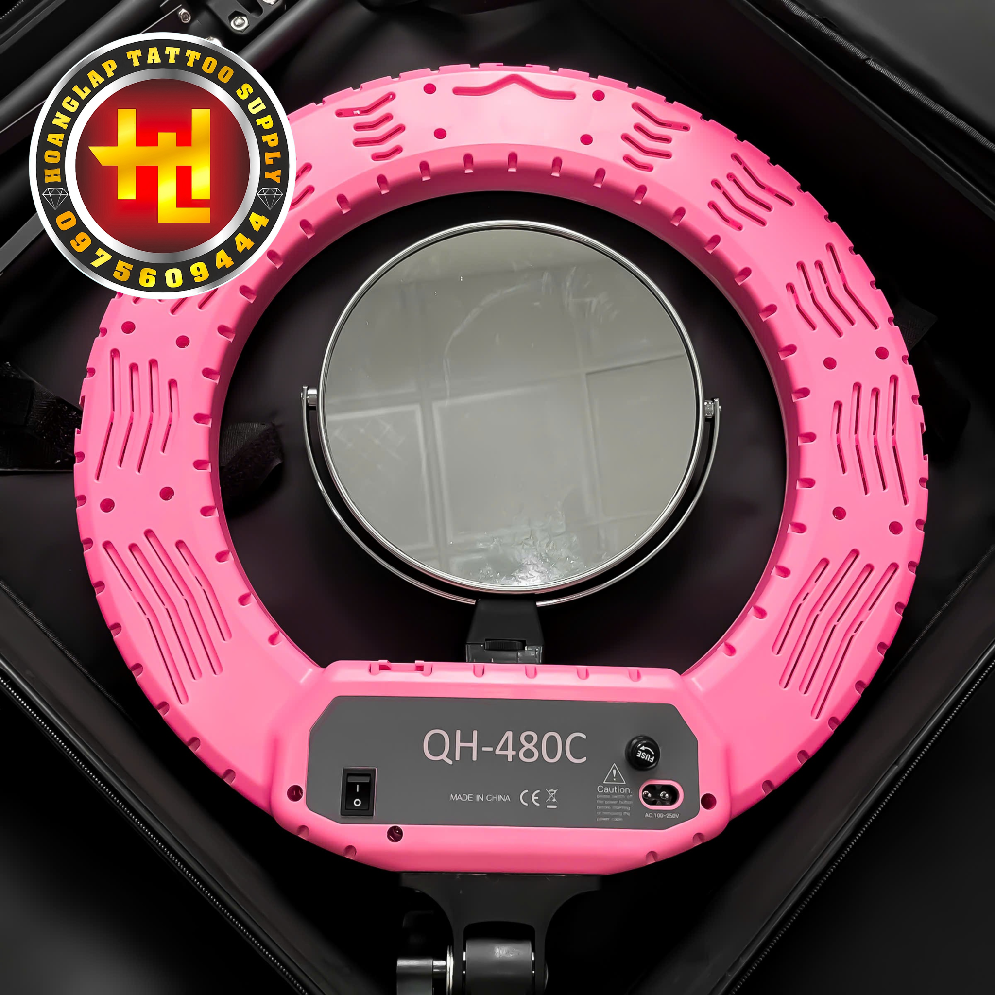 Đèn LED TRÒN LIVE STREAM 45CM - QH-480C - Có Gương Soi